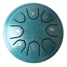 Mini Hollow Drum 4.5 Inch 8 Tone Steel Tongue Perc