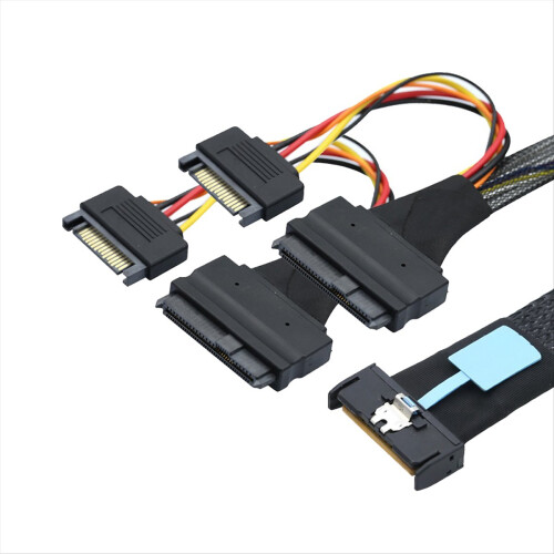 Server Adapter Cable Slimline SAS MCIO 8i 74P to 2