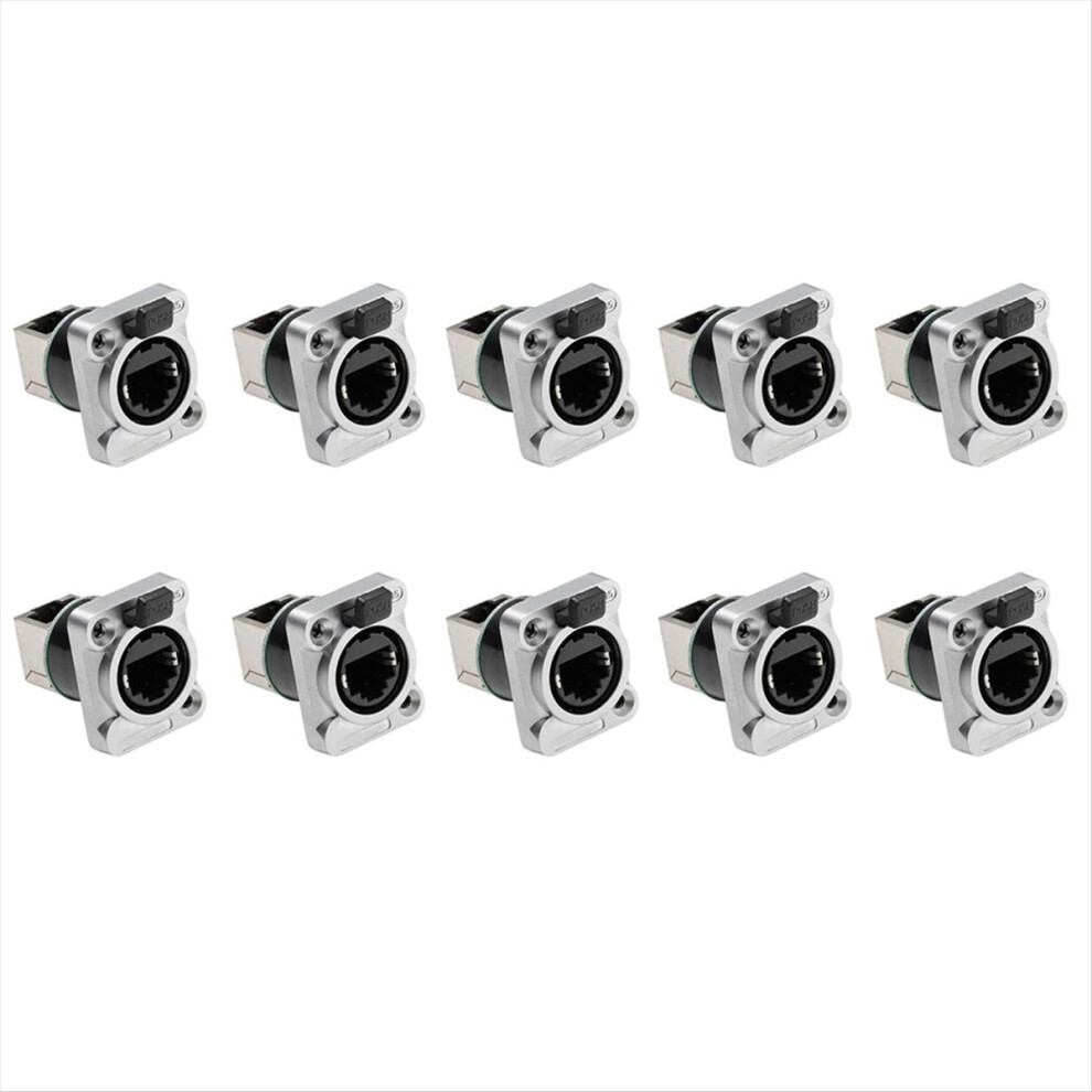 Photos - Other for Computer 10PCS Ethernet Rj45 Chassis Socket NE8FDP Ethernet