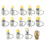 14Pcs Hydraulic Pressure Test Point Testing Coupli 3