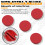 343-4024 Trailer Hub Caps for Stemco,Aluminum Cap 5