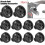 10pcs Bike Light Seatpost Bracket Holder Connecter 3