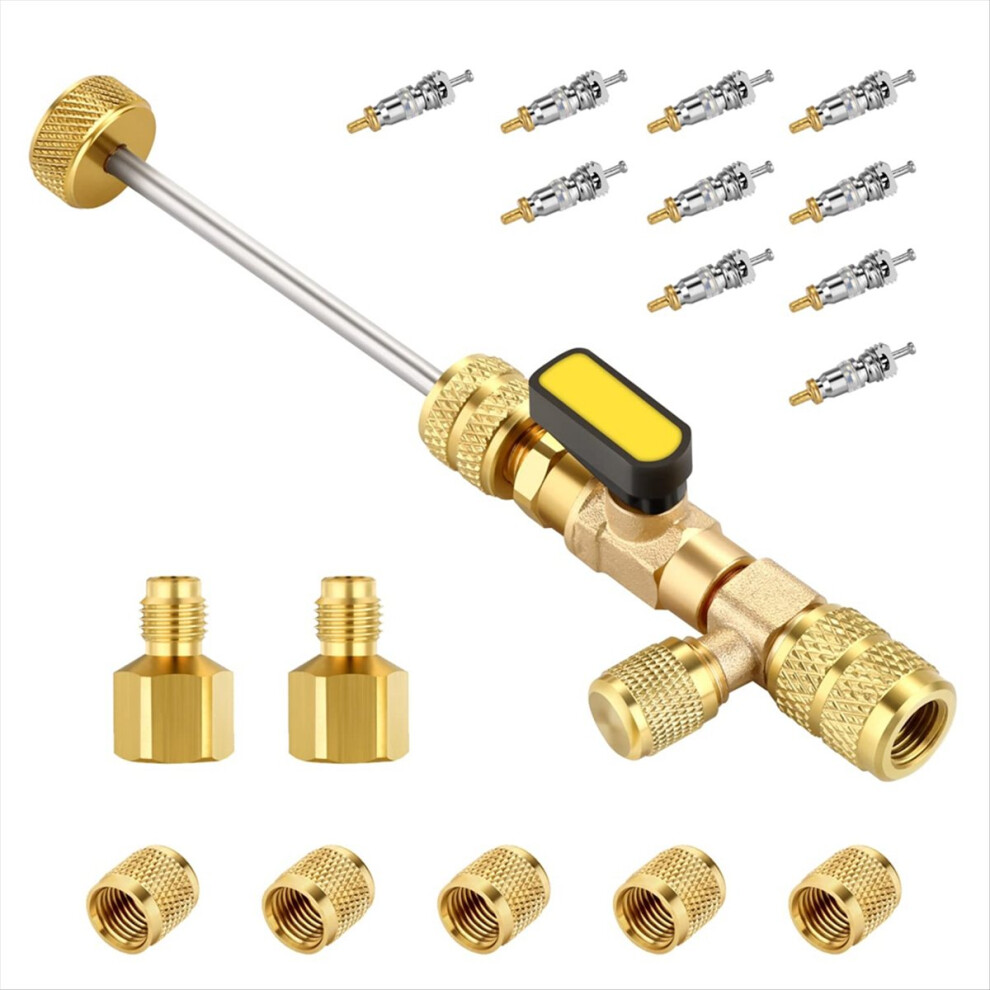 Hvac Valve Core Removal Tool, Remover With Cores, 4851707683395