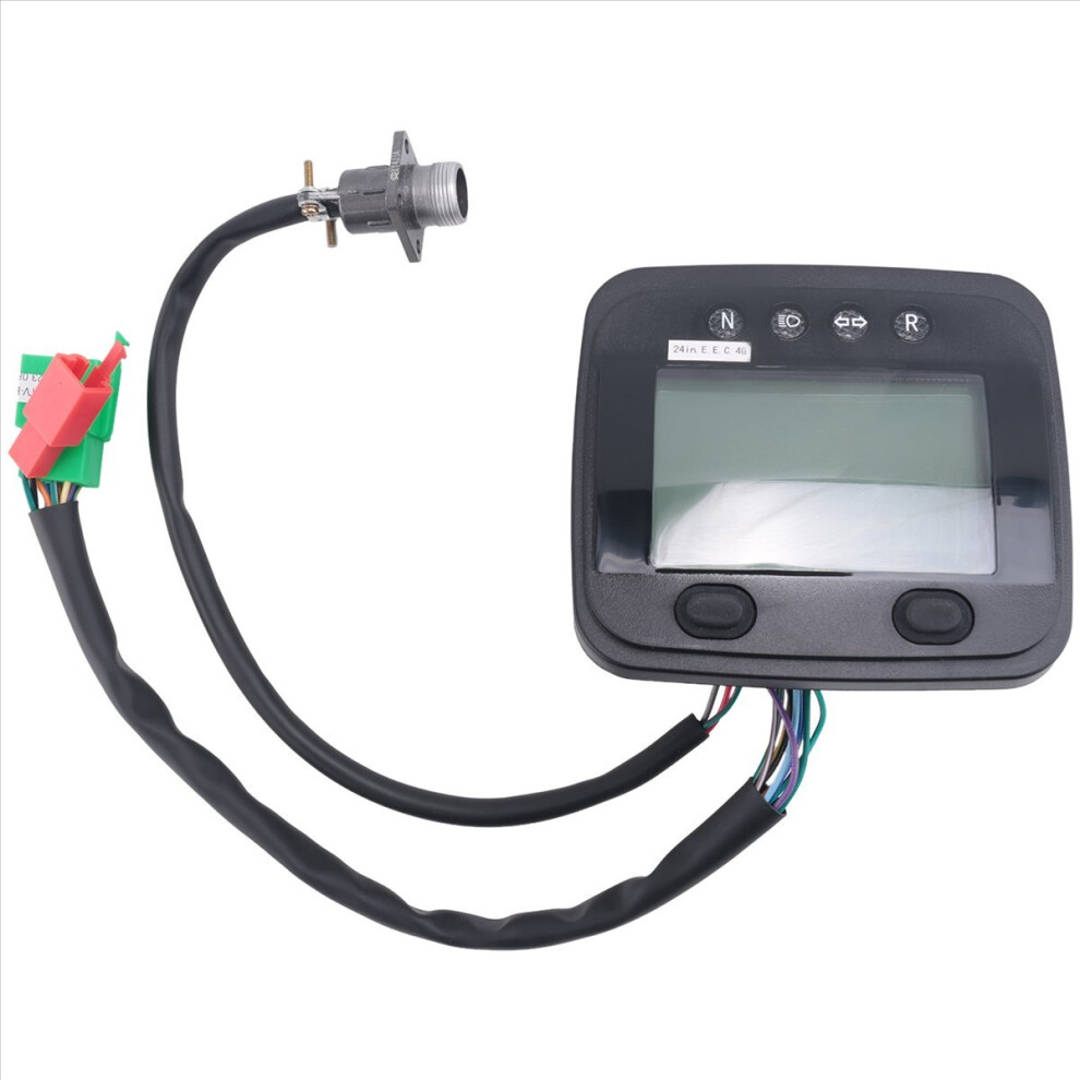 Motorcycle Lcd Speedometer Digital Led Odometer Fo Black 4852581948853