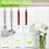 9 Pcs Silicone Rubber Spatula, Heat Resistant, Non 3