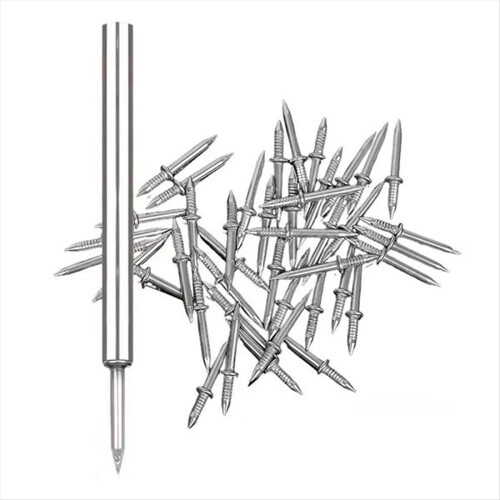 500Pcs Double-Head Skirting Thread Seamless Nail D 1