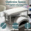 Nail Arm Rest, Detachable Rest for Nails Tech, Non 6