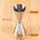 Stainless Steel Measure Cup Double Head Bar Party 10