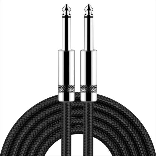 Straight-to-Straight Microphone Audio Cable 6.35mm