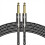 Gold Plating Microphone Audio Cable 6.35mm Stereo 2
