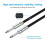 Straight-to-Straight Microphone Audio Cable 6.35mm 6