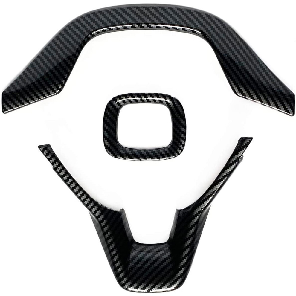3Pcs Car Steering Wheel Molding Center Decal Trim 4852581946729