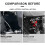 Motorcycle Hot Air Deflector Exhaust System Middle 8