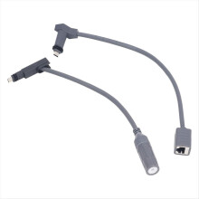 Male to RJ45 Adapter, RJ45-1 RJ-2 Cable RJ45 Femal