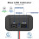 2PCS 12V/24V RV USB Outlet, Dual PD3.0 Type-C (USB 6