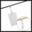 50 Pcs Double Sided Sign Clips Display Mini Clip C 7