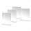 Acrylic Picture Frame 4x6 Inches, 4 Pack Plastic F 2