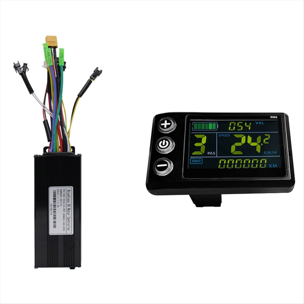 Electric Bicycle Controller S866 Lcd Display 36V 4 4851707609760