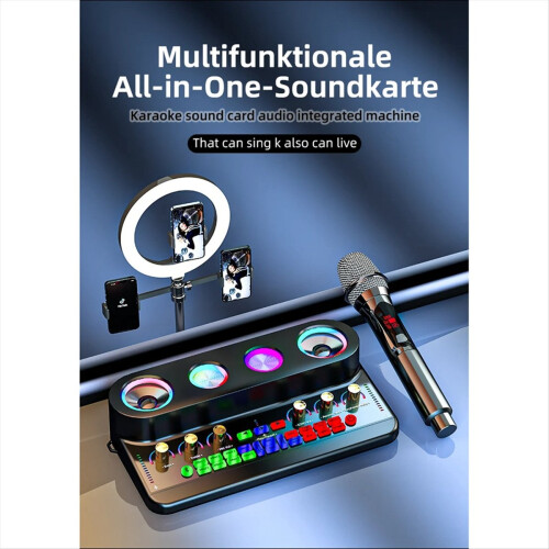 S20 Professional Audio Sound Card with Customize S