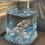 Mini Desktop Glass Aquarium Fish Tank with LED Lig 7