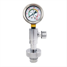 DIN Air Tank Pressure Checker with 400Bar Gauge Sc