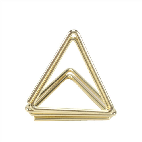 30Pcs Triangle Shape Card Holders Wedding Table Nu