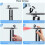 Airbrush Set Portable with Compressor Handheld Ide 8