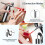 Airbrush Set Portable with Compressor Handheld Ide 4