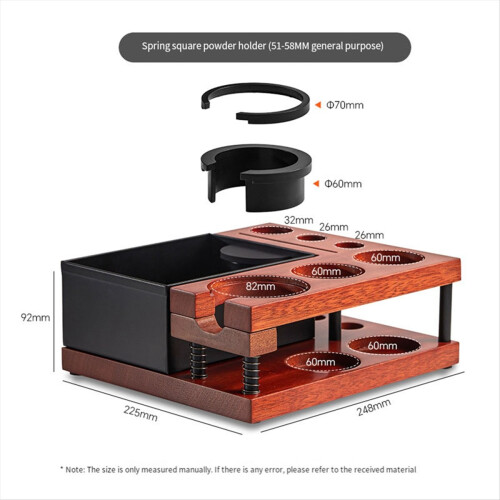 Espresso Knock Box for 51 54 58mm Accessories, Det 2