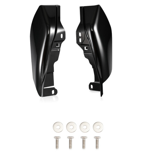 Gloss Black Mid-Frame Air Heat Deflector for Touri 1