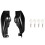 Gloss Black Mid-Frame Air Heat Deflector for Touri 3
