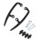 Rear Grab Bars Seat Pillion Passenger Rail Handle 3