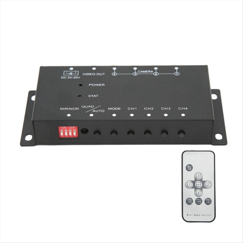 Mobile Digital Video Splitter 4 Channel Mini 720P 1