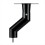 Rain Chain Gutter Adapter Black Installation Suit 2