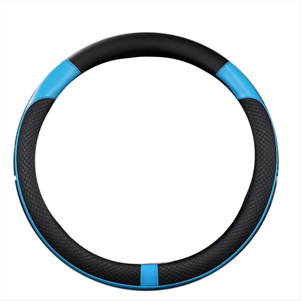 Car Pu Leather Universal Steering Wheels Cover 38C 4851707697866