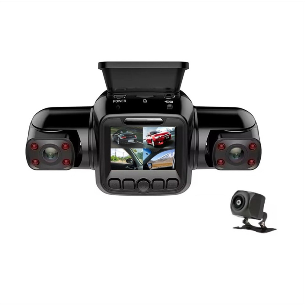 4 Channel 1080P Dash Cam Front And Rear Inside, Ca 4851707611718