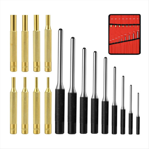 Roll Pin Punch Set, Removing Repair Tools, Includi