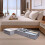 50L Under Bed Storage Box with Lid, Foldable Linen 7