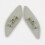 1Pair Front Bumper Headlight Washer Nozzle Cover J 8