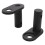 2PCS Bicycle Trailer Hitch Bike Coupler with Quick 3