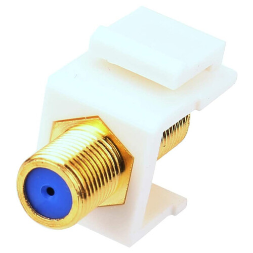 10-Pack RG6 Keystone Jack Insert, Coaxial Cable Co 2