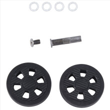 60x11mm Luggage Wheels Replacement Wear Resistant