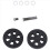 60x11mm Luggage Wheels Replacement Wear Resistant 1