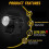 Motorcycle High Power Lens Spotlight 6000K LED Dua 7