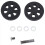 60x11mm Luggage Wheels Replacement Wear Resistant 4