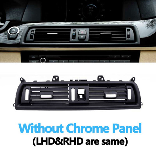 Full Black Dashboard Central Air Conditioner Vent 2