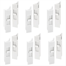 6Pairs Tilt Latch,Plastic Construction Window Latc