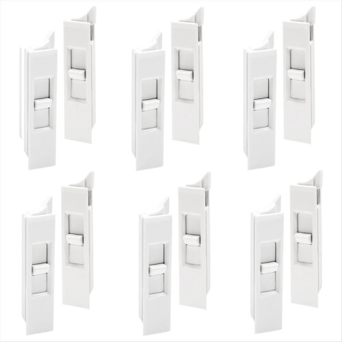 6Pairs Tilt Latch,Plastic Construction Window Latc 1