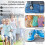 Mini Digital Pedometer 3D Walking Step Counter for 4