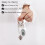 Mini Digital Pedometer 3D Walking Step Counter for 8